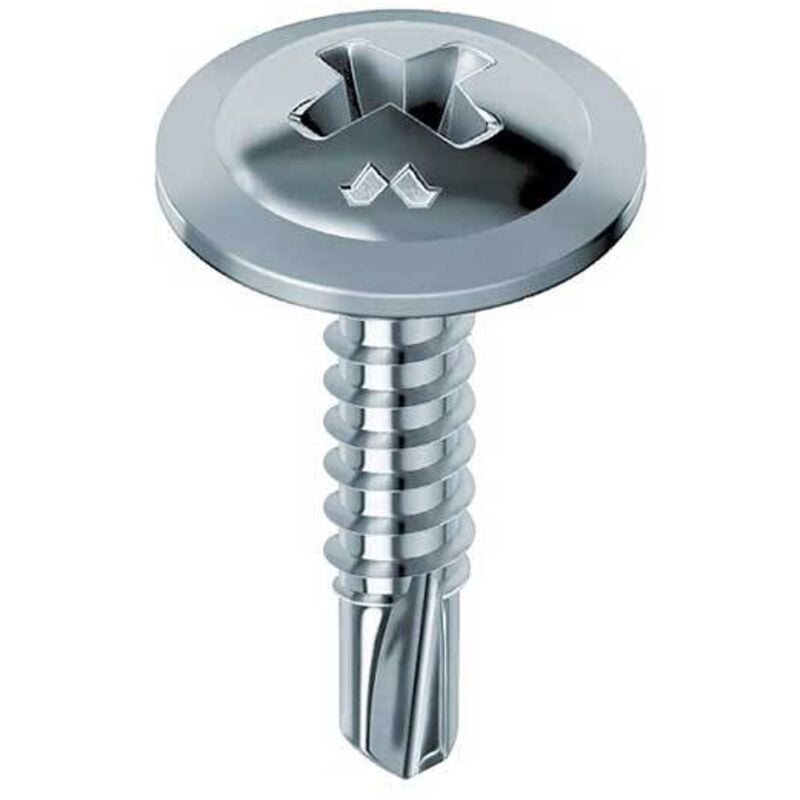 foto del prodotto viti autoperforanti 4,2 x 22 mm testa piatta tecfi 200 pz