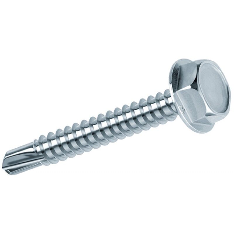 foto del prodotto viti autoperforanti tecc mm 4,8x16 zincate bianche