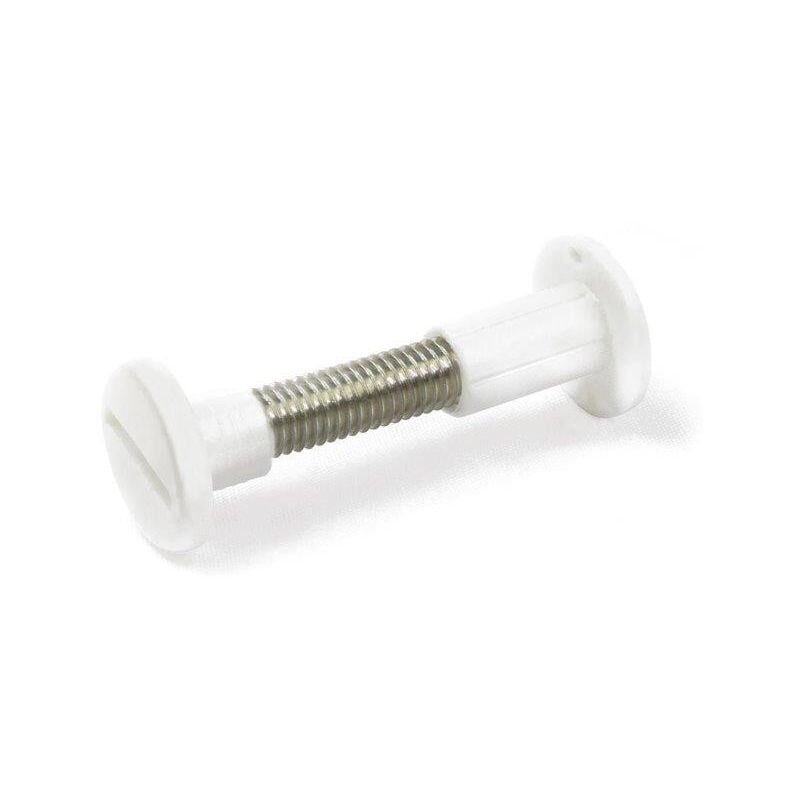foto del prodotto viti di colegamento in plastica bianca 36 42 mm. 4 pz.