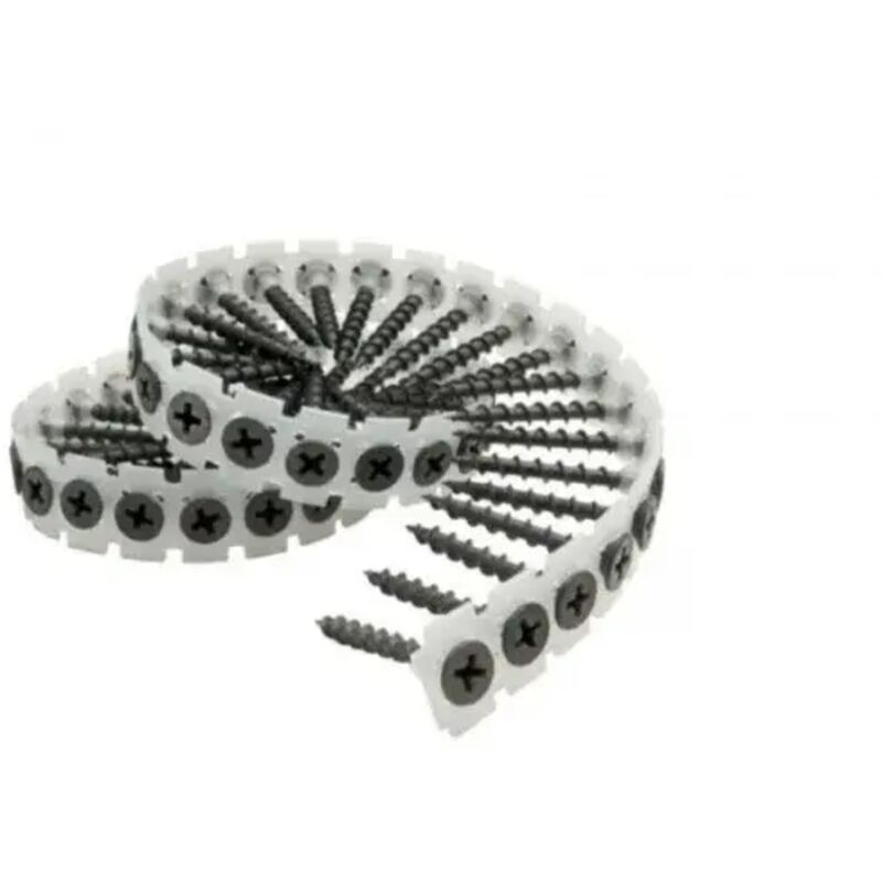 foto del prodotto viti nastrate anti corrosione per legno e pannelli 1000 pz. 3,9x32 mm makita