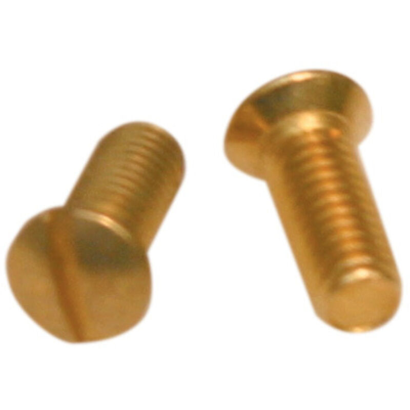 foto del prodotto viti ottone per coprinterruttori placche interruttori 10 pz