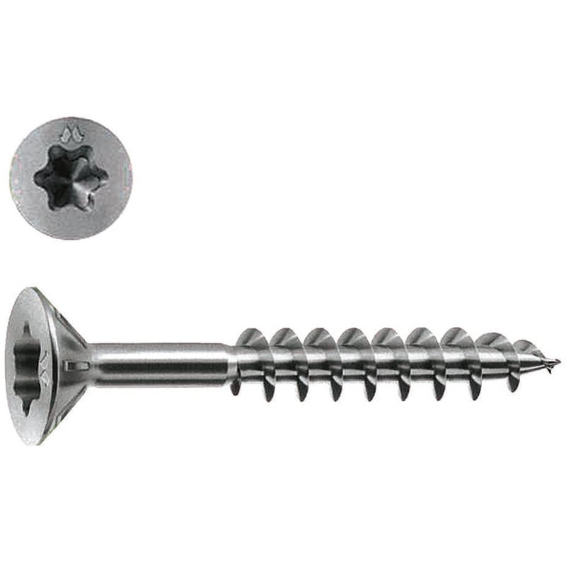 foto del prodotto viti panel vit pv testa svasata piana torx acciaio chromiting mm.5x90