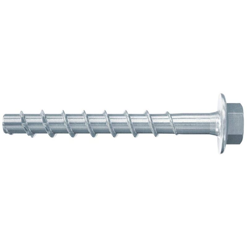 foto del prodotto viti per calcestruzzo ultracut fbs ii 6x120 65 us con testa esagonale e rondella integrata per fissaggio e installazione controsoffitti in cemento,