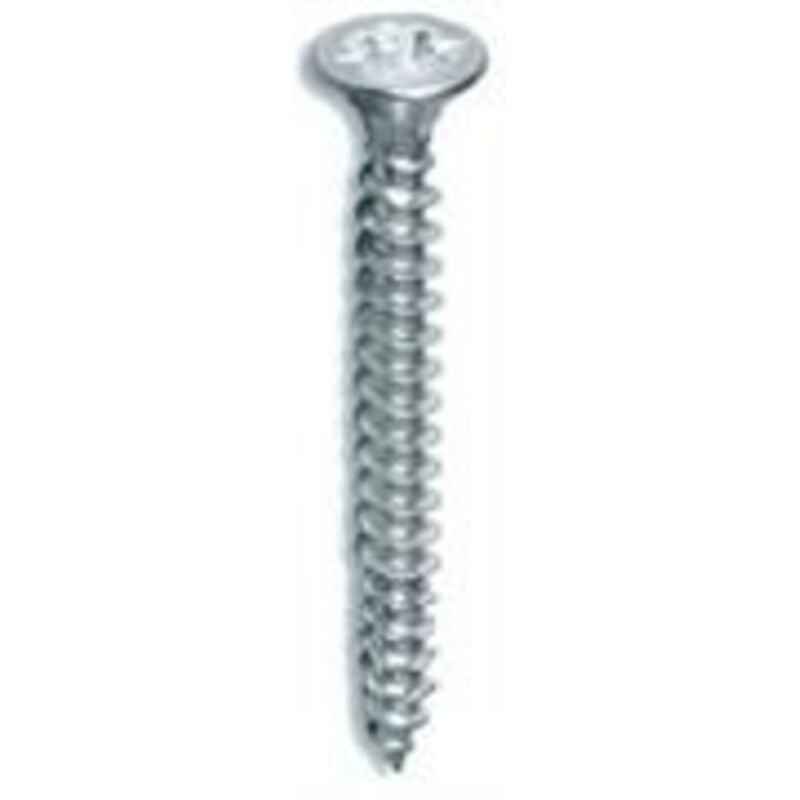 foto del prodotto viti per legno 4,0x18 zincata testa a croce svasata piana conf 500 pz