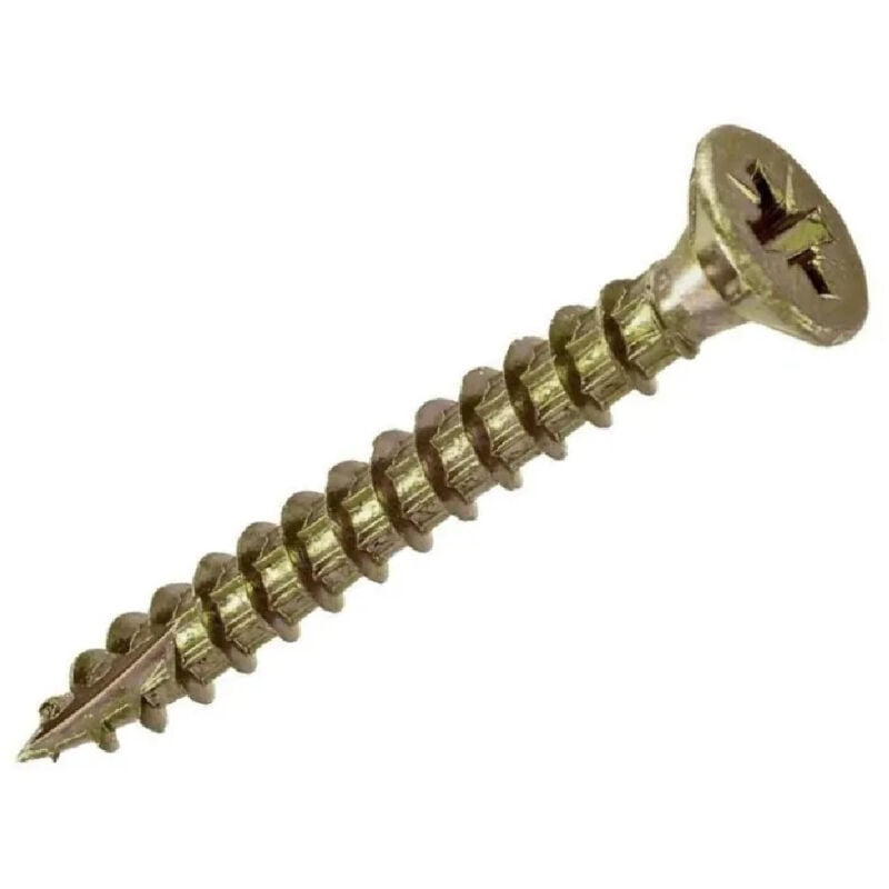 foto del prodotto viti per legno e pannelli truciolari, 3x20 mm a testa svasata rocket minivybac posidriv, 60 pezzi