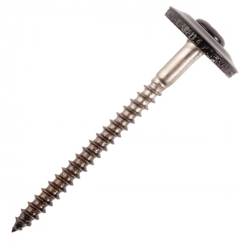 foto del prodotto viti per legno scell it 4,5 x 25 mm grigio umido ral7022 sacchetto da 100 rdt 45025 7022