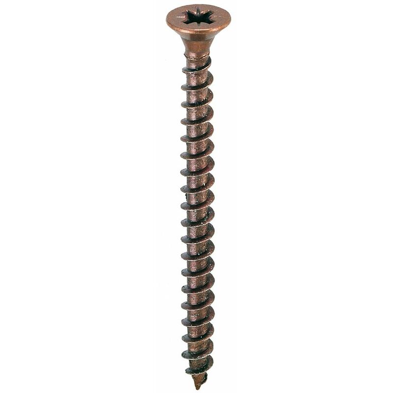 foto del prodotto viti per legno t.s.p. acciaio bronzato 6x200 mm