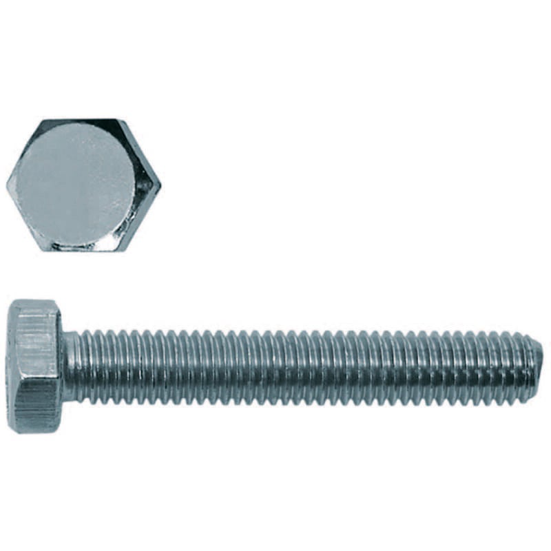 foto del prodotto viti per metallo 8.8 testa esagonale interamente filettate mm.8x35