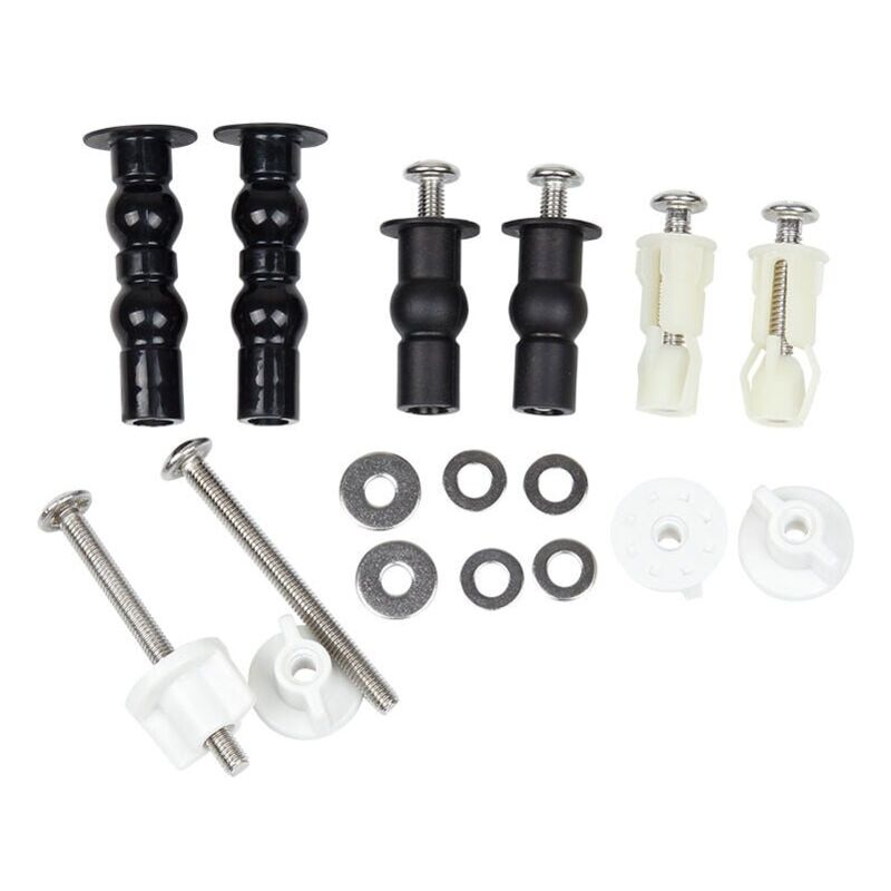 foto del prodotto viti per sedile wc, viti universali per accessori, kit di fissaggio in acciaio inox, cerniera per sedile wc, coperchio wc, parti di riparazione