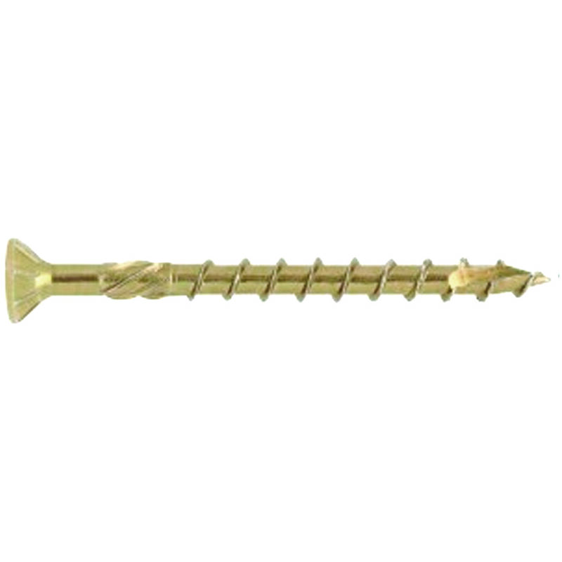 foto del prodotto viti per truciolare testa svasata torx acciaio zincato giallo mm.4x50 filetto mm.30 torx t20
