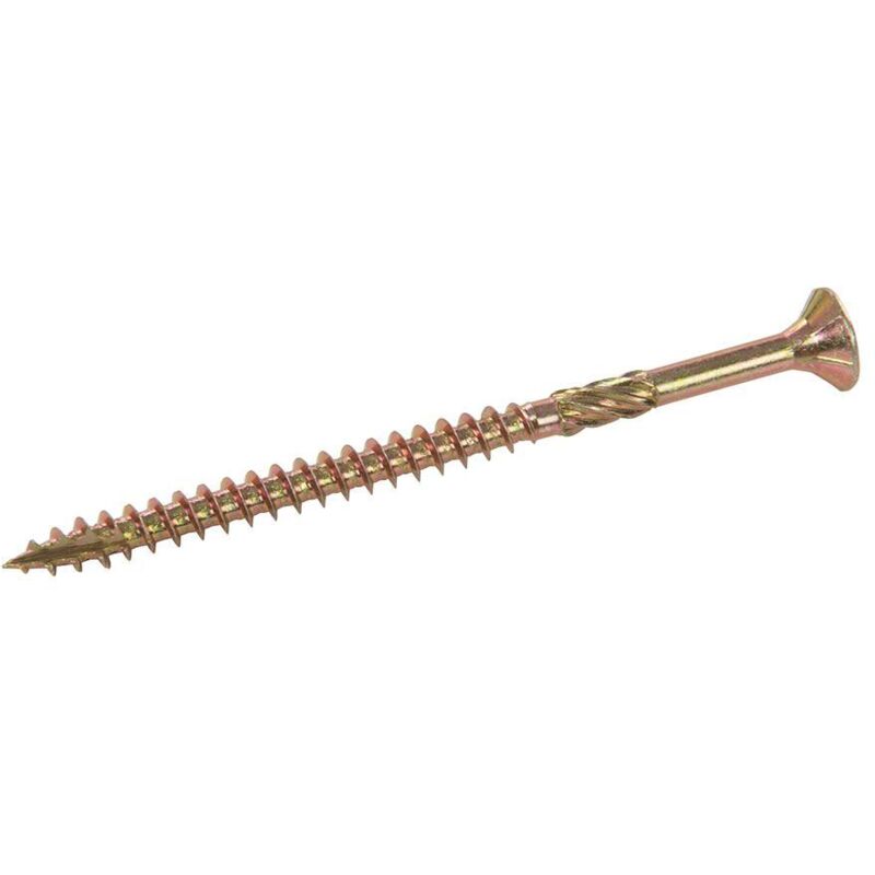 foto del prodotto viti punte di fissaggio per truciolato stella goldstar advanced 100 pz fixman 5 x 80 mm