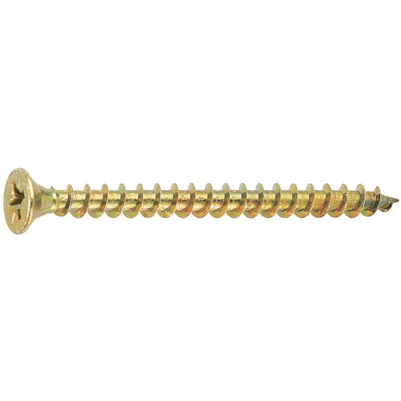 immagine 0 del prodotto viti truciolare tsp cava pz int. filettata in acciaio zincato giallo mm.5x20