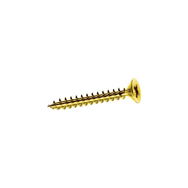 foto del prodotto viti truciolari per legno panelvit ottonate tsp 5x50 conf. 200 pz