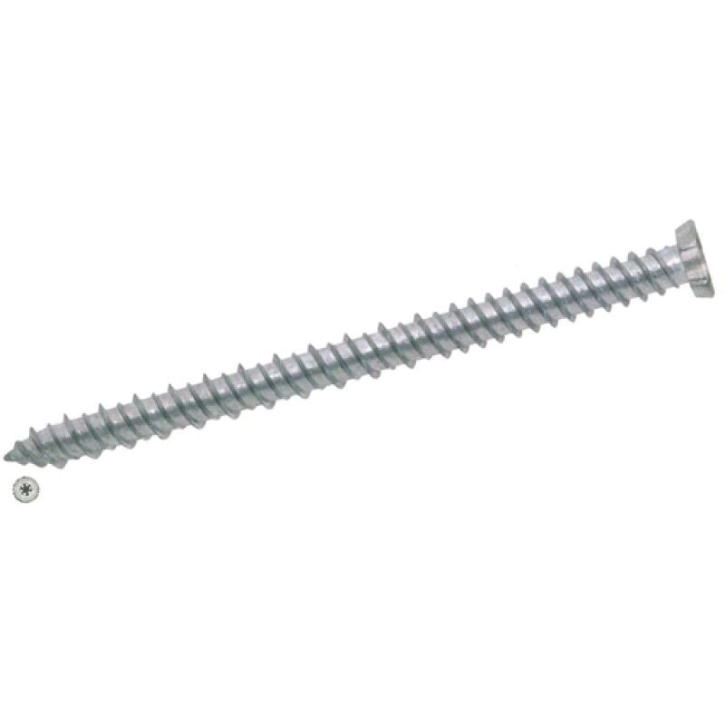 foto del prodotto viti x calcestruzzo tps torx 7,5x182mm zincata bianca