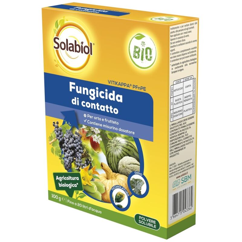 foto del prodotto vitikappa fungicida biologico 100gr solabiol