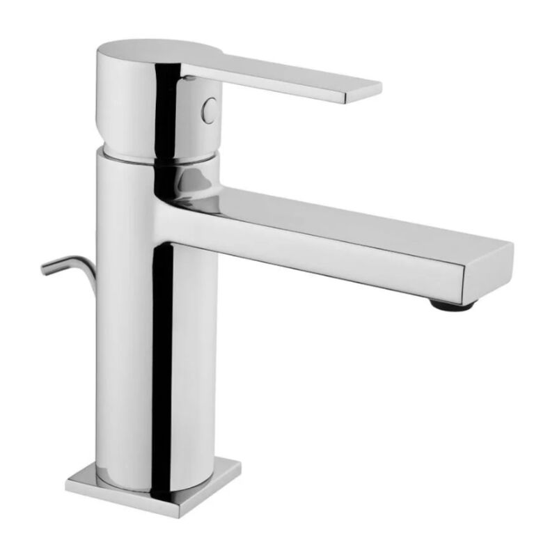 foto del prodotto vitra miscelatore lavabo flo s cromo.