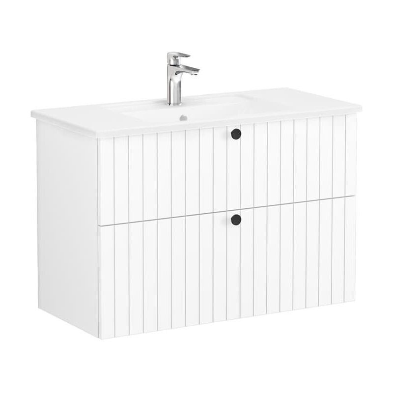 foto del prodotto vitra mobili da bagno con lavabo root 100x67x46 cm bianco opaco rootg100wints 