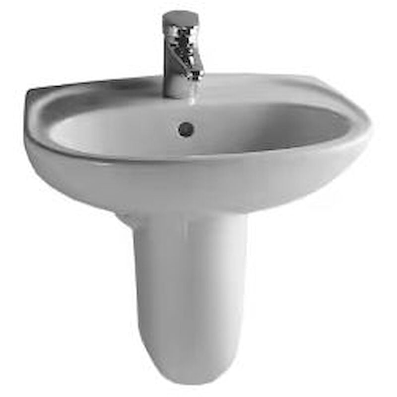 foto del prodotto vitra normus lavabo bagno sospeso a parete larghezza 50 cm codice prod 5079l003 0001