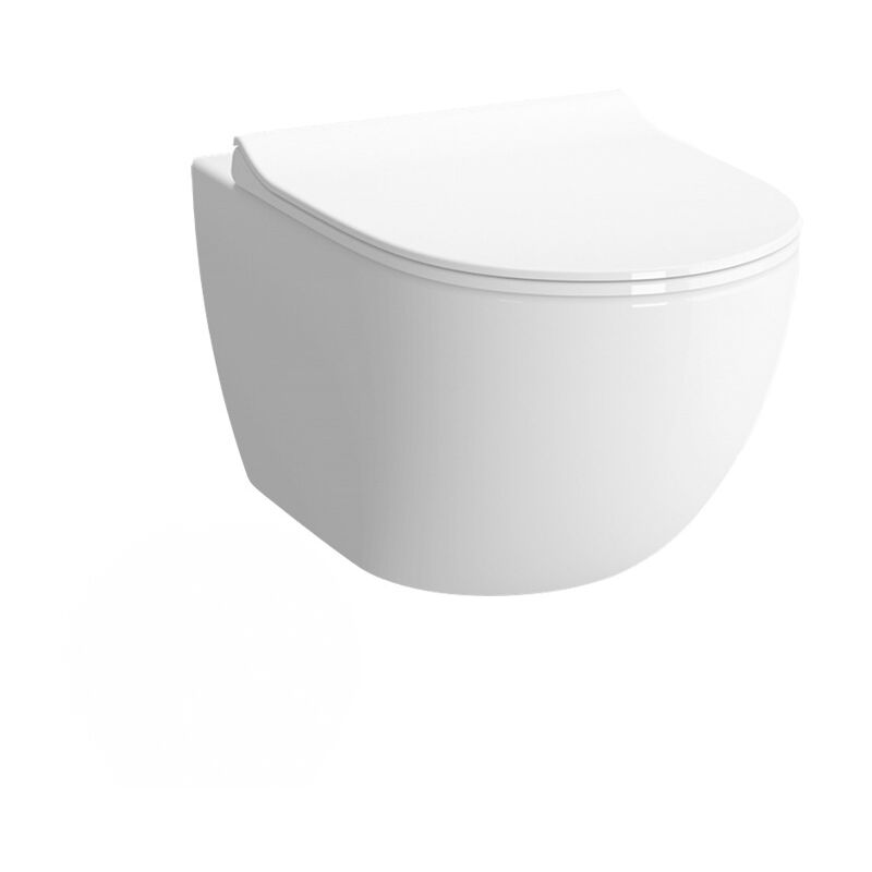 foto del prodotto vitra wc sento rim ex flangia e copriwater ultrasottile con freno a caduta 7748b003 0075 120 003r009 