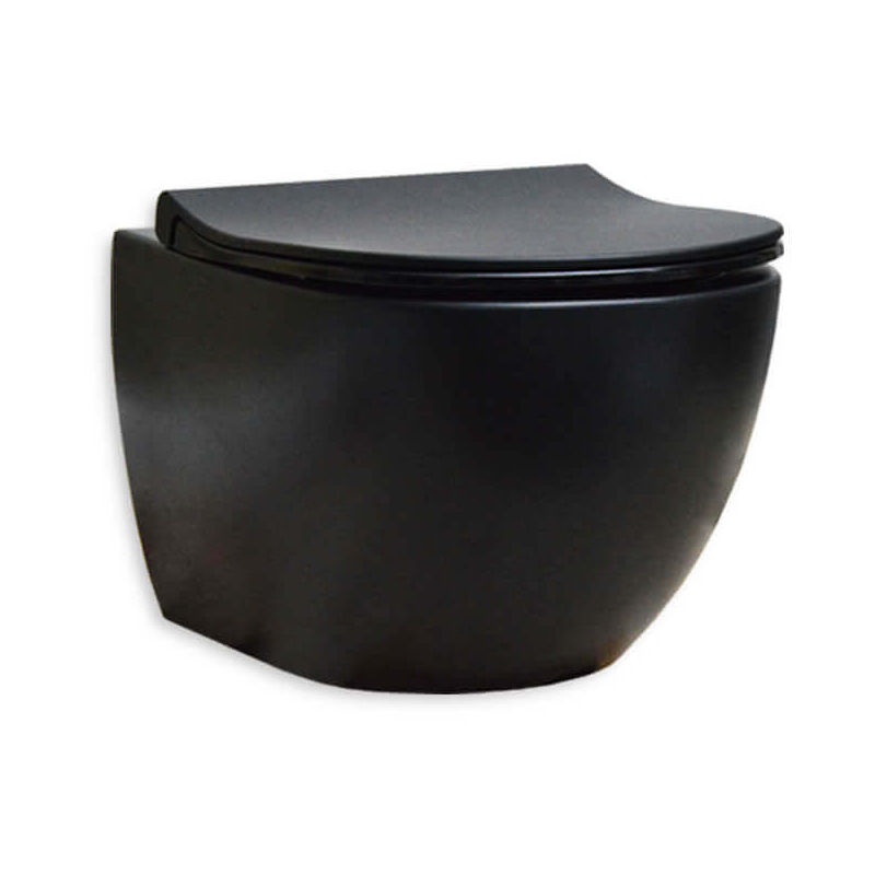 foto del prodotto vitra wc sento sospeso nero opaco rimless