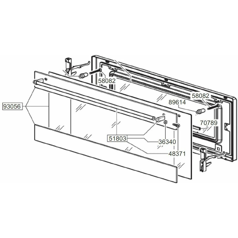 foto del prodotto vitre de porte interm diaire forni, fornelli elettrici e a gas smeg 4366343