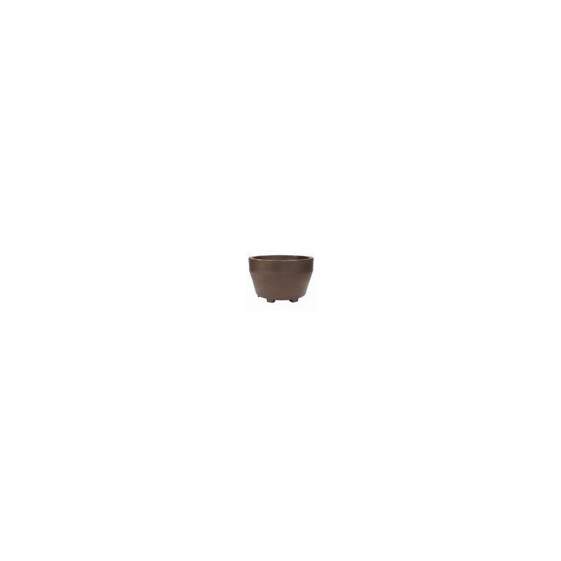 foto del prodotto vivaio garden forest vaso jumbo in resina da 40cm di diametro vaso interno esterno tondo moderno colore bronzo