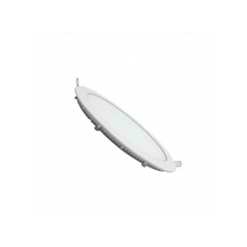 foto del prodotto vivalamp faretto led da incasso 12w rotondo bianco superslim diametro 170cm kit 5 pezzi 4200k
