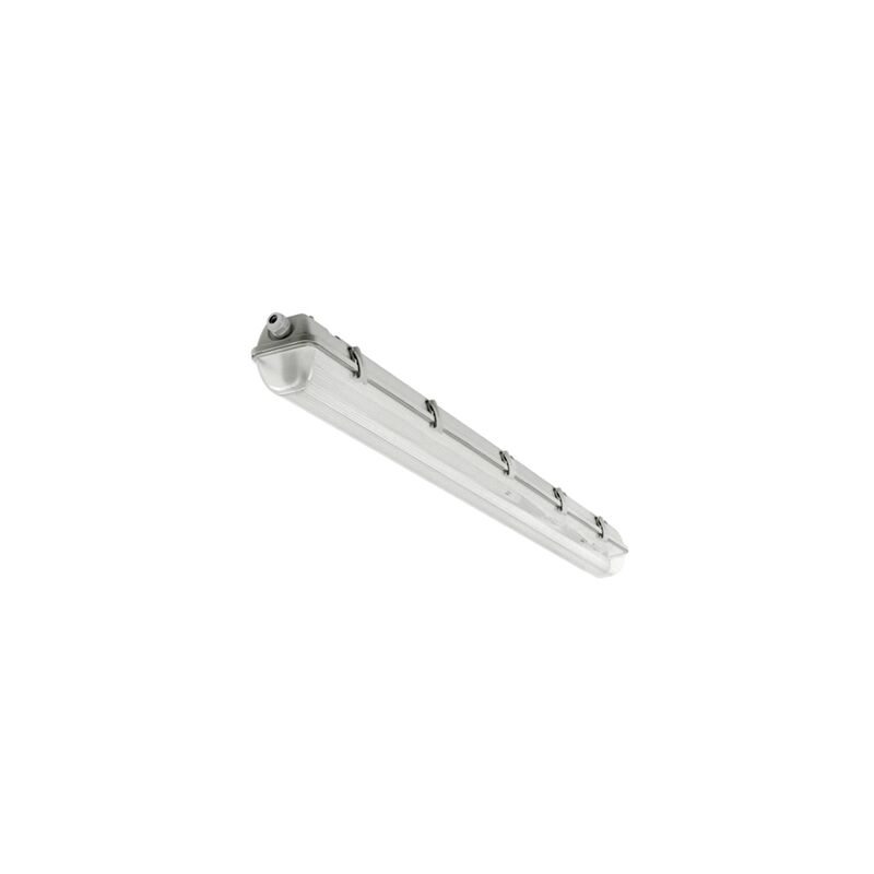 foto del prodotto vivalamp plafionera stagna led singola impermeabile da esterno senza tubo led t8 da 120cm ip65