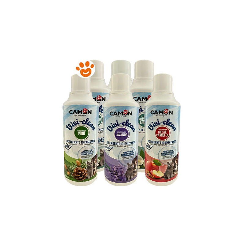 foto del prodotto vivi clean detergente igienizzante vivi clean detergente igienizzante - lavanda 1 lt - camon