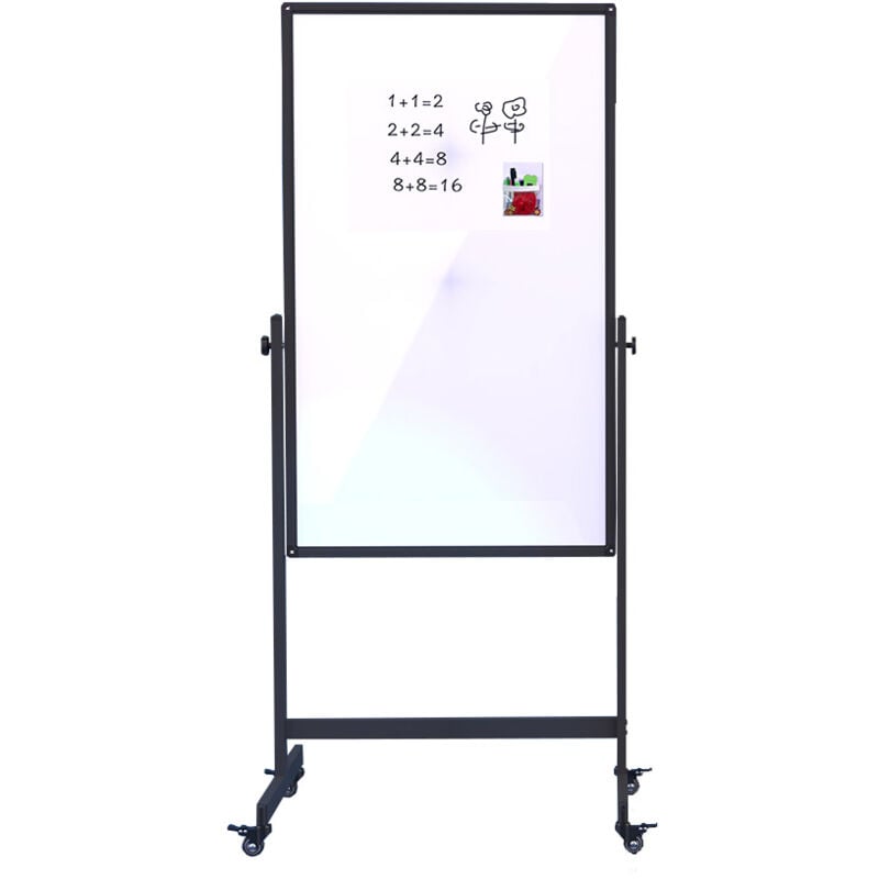 foto del prodotto vivol lavagna mobile bifacciale 80x120 cm cornice nera