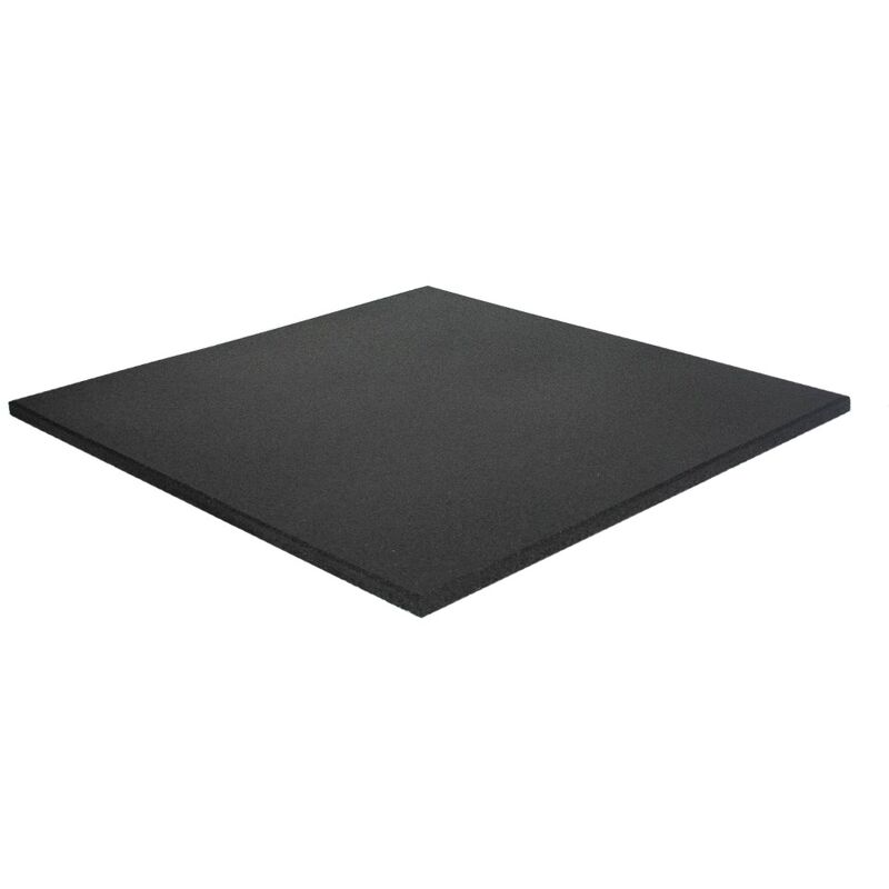 foto del prodotto vivol piastrella per pavimenti sportivi 100x100cm 30mm grana fine nero