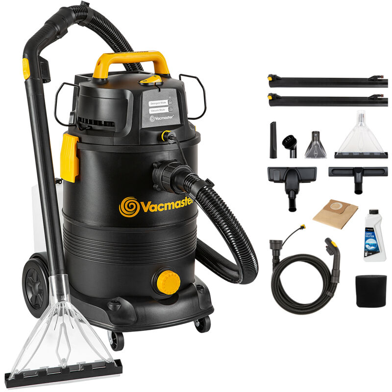 foto del prodotto vk1330pwr 1300w 30l 3 in 1 aspirapolvere aspira, lava asciuga, pulisce pavimenti tappeti,aspirapolvere a bidone e a traino vacmaster