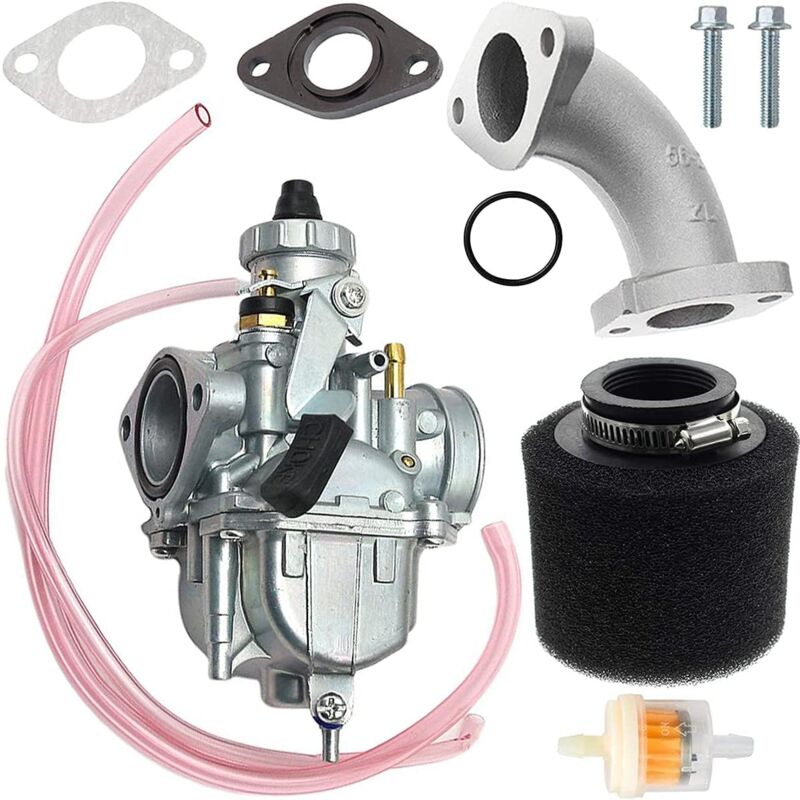 foto del prodotto vm22 26mm carburatore di ricambio per tubo di aspirazione mikuni pit dirt bike motori 110cc 125cc 140cc parti moto per lifan per apollo per thumpstar