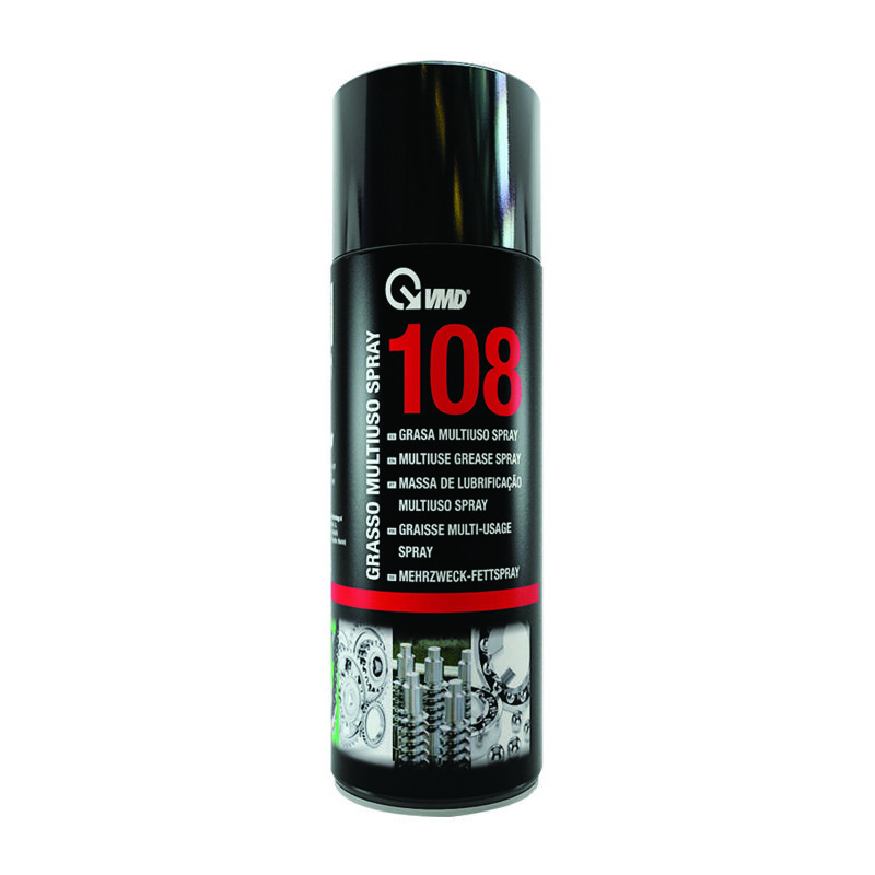 foto del prodotto vmd 108 grasso multiuso spray ml.400 ml.400 in bomboletta spray