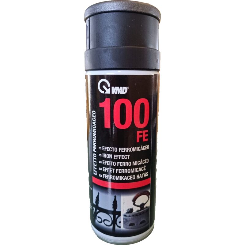 foto del prodotto vmd vernice spray effetto ferromicaceo 100 fe protezione per ferro metalli 400ml