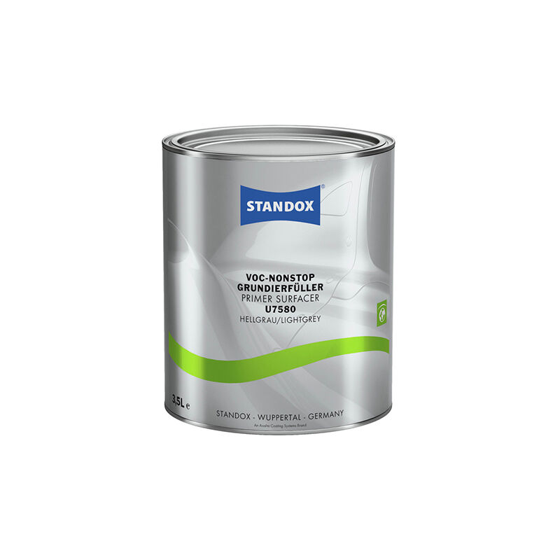 foto del prodotto voc nonstop primer surfacer u7580 white grey 3,5 lt standox