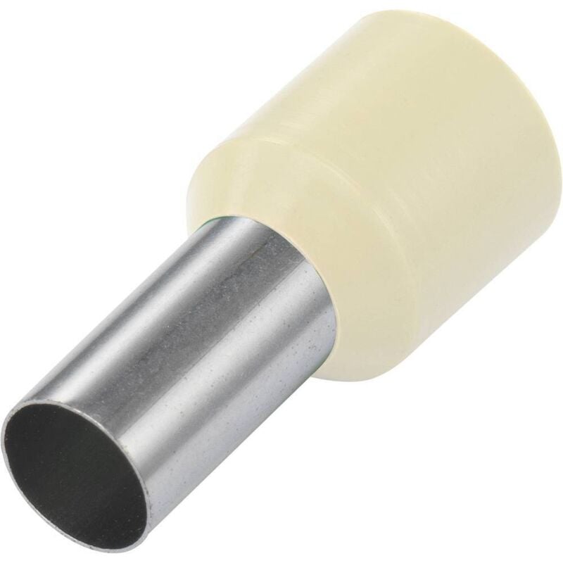 foto del prodotto vogt verbindungstechnik 470912 capocorda 16 mm parzialmente isolato avorio 100 pz.