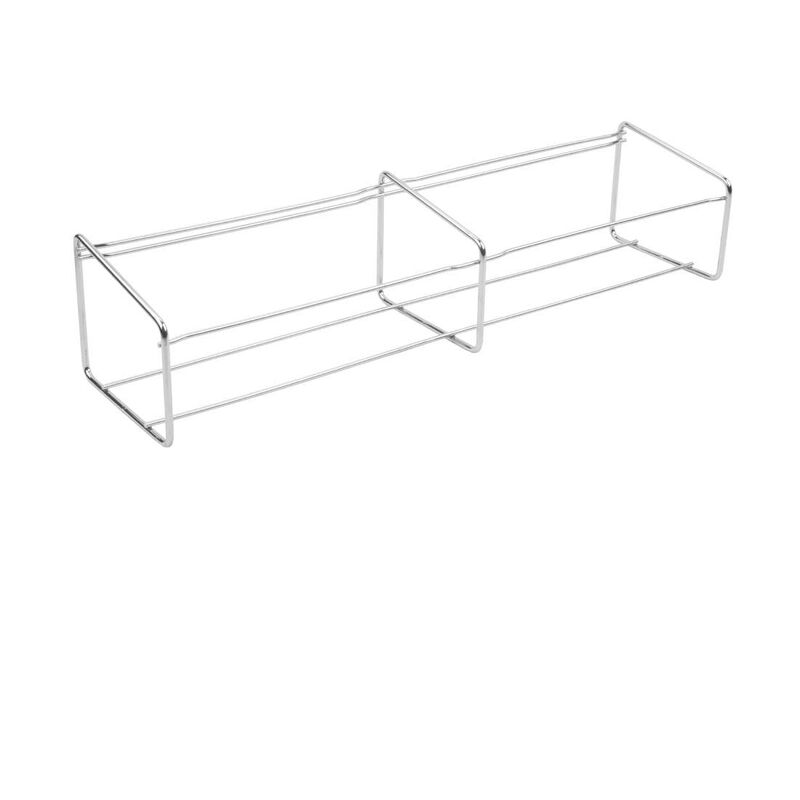 foto del prodotto vogue supporto metallico, 150 x 680 x 160 mm in acciaio inossidabile, griglia di cottura