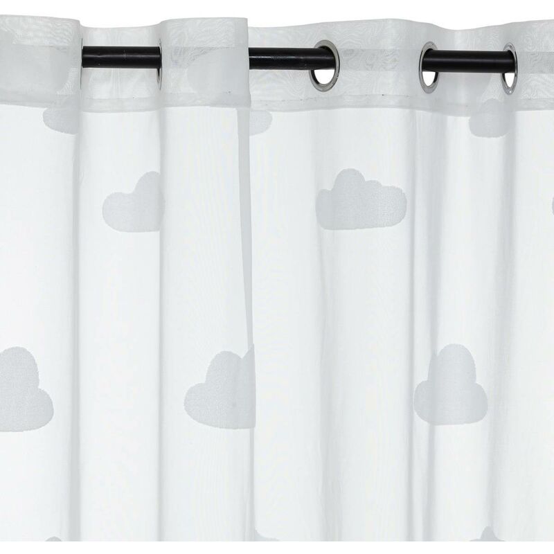 foto del prodotto voile per bambini nuage 140x240cm bianco atmosphera cr ateur d int rieur