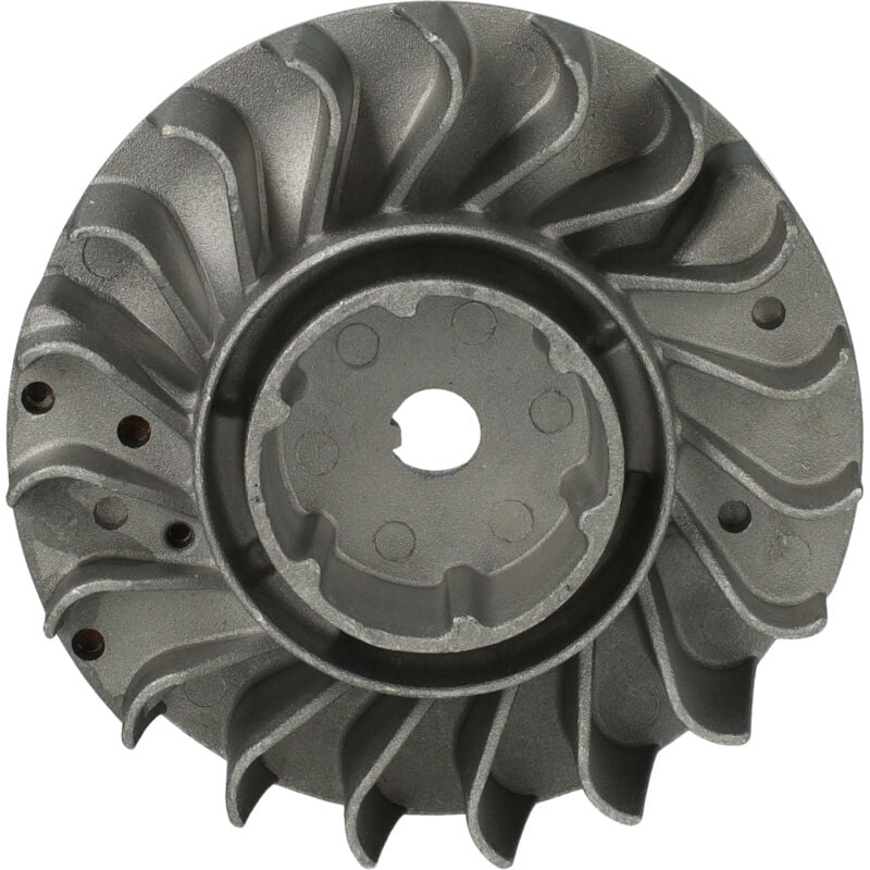 foto del prodotto volano compatibile con stihl ms 231, ms 251, ms 231c, ms 251c motosega 10 cm diametro esterno, 3,4 cm spessore, 300 g argento vhbw