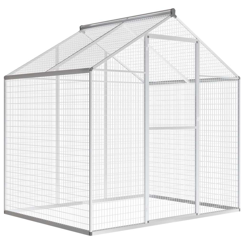 foto del prodotto voliera da giardino in alluminio 178x122x194 cm cod mxl 50904