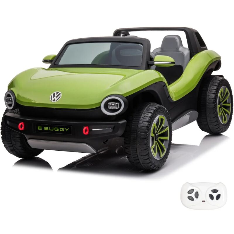foto del prodotto volkswagen e buggy auto per bambini 2 posti 12v 1 a 6 anni 