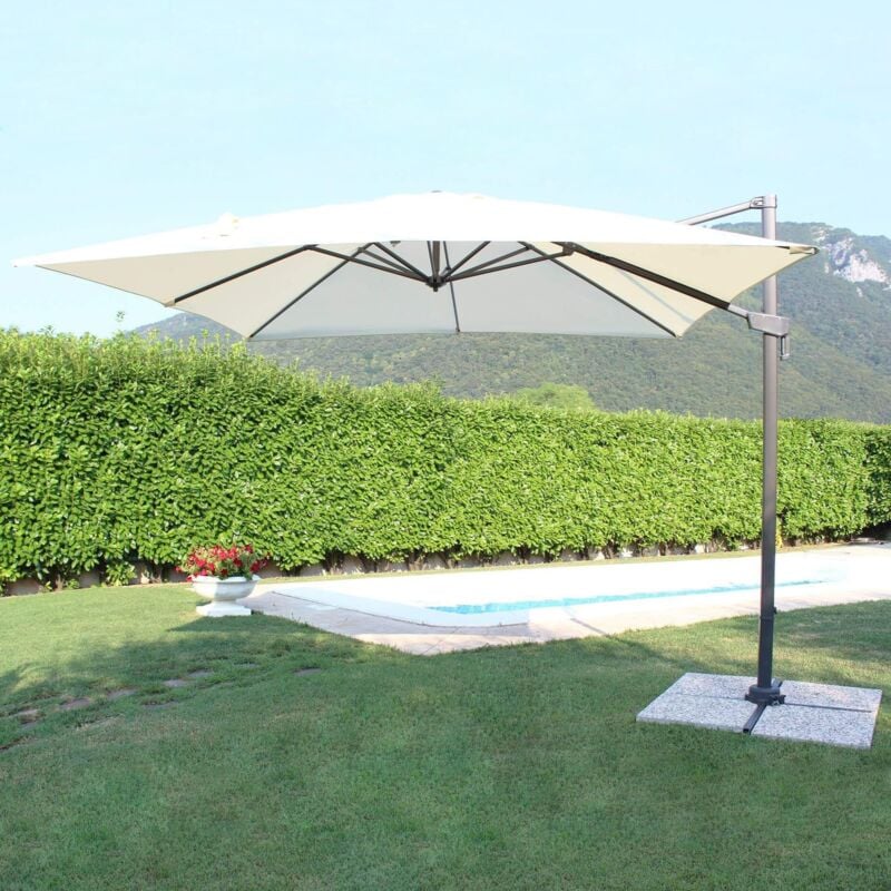 foto del prodotto volta ombrellone da giardino decentrato 3 x 3