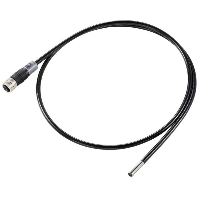 foto del prodotto voltcraft 1000t 1m rigid lf sonda per endoscopio sonda 5.5 mm 1 m illuminazione led, impermeabile