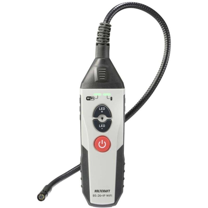 foto del prodotto voltcraft bs 26 ip wifi endoscopio sonda 9 mm lunghezza sonda 1 m