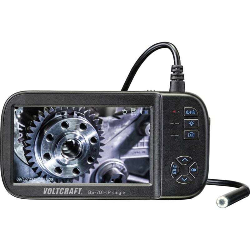foto del prodotto voltcraft bs 701se ip single endoscopio sonda 8 mm lunghezza sonda 5 m