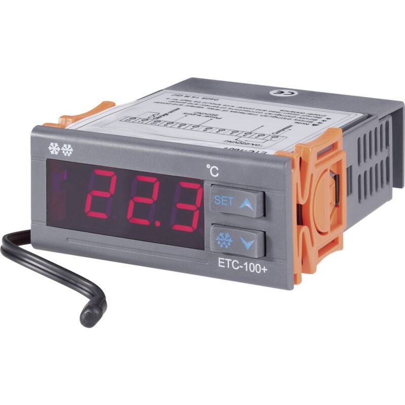 foto del prodotto voltcraft etc 100 termostato ntc10k 40 fino a 120 c rel 10 a l x l x a 88 x 75 x 34.5 mm