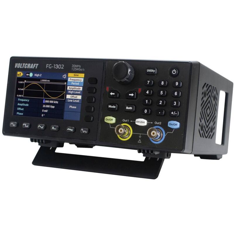foto del prodotto voltcraft fg 1302 generatore di funzioni 1 hz 30 mhz 2 canali arbitrario
