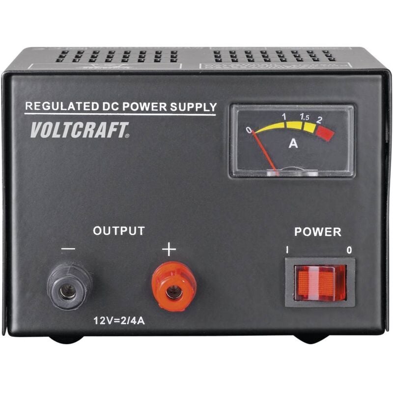 foto del prodotto voltcraft fsp 1122 alimentatore da laboratorio a tensione fissa 12 v dc 2 a 25 w num. uscite 1 x