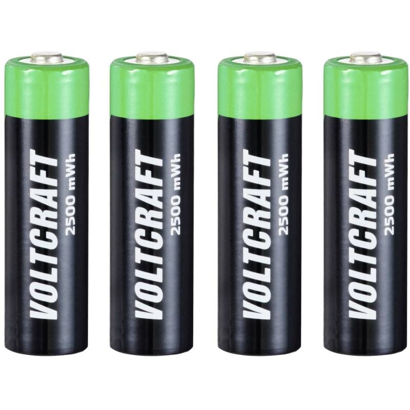 immagine 0 del prodotto voltcraft hr6 batteria ricaricabile stilo aa nizn 1500 mah 1.6 v 4 pz.